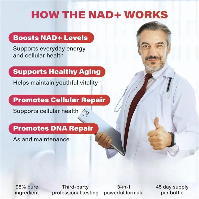 Zooone NAD+ 1000mg ENERGY, FOCUS & LONGEVITY